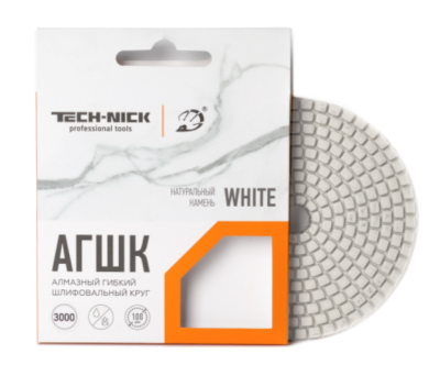 Алмазный Гибкий Шлифовальный Круг WHITE TECH-NICK D100/№400